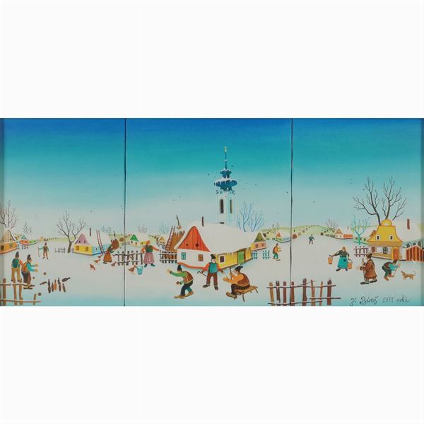 Juraj Bires : Juraj Bires  (Kovacica 1947)  - Asta DESIGN | ARTI DECORATIVE DEL 900 - Colasanti Casa d'Aste