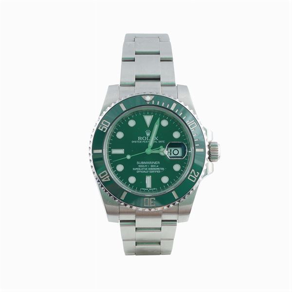 Rolex Submarine Green Ceramic Oyster Perpetual Date