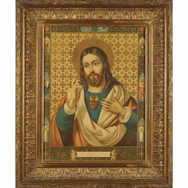 A golden wooden frame
