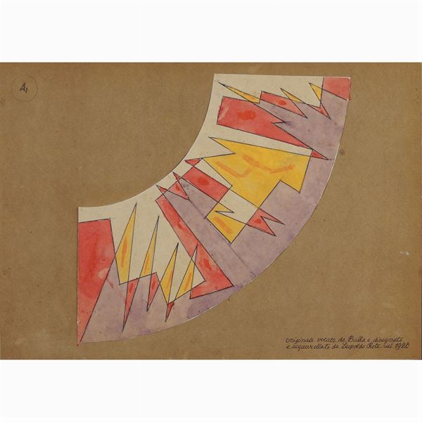 Leopaldo Rota per Giacomo Balla