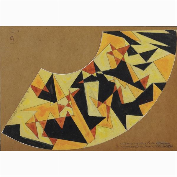 Leopaldo Rota per Giacomo Balla  (1920)  - Auction Design - modern and contemporary art - Colasanti Casa d'Aste