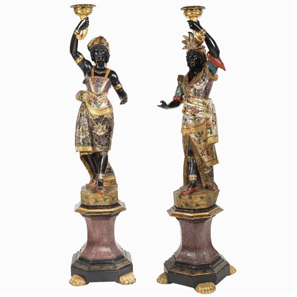 A pair of Venetian moors