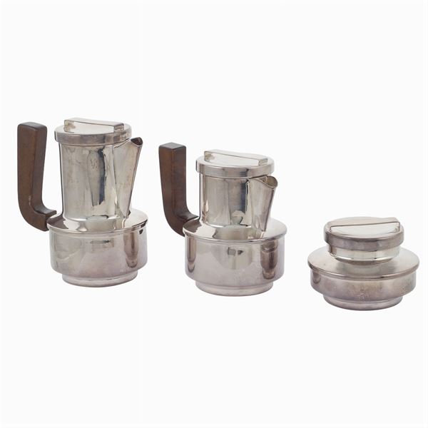 An Italian silver tete a tete service  (Italy, 20th century)  - Auction Fine jewels and watches, silver and coptic textile fragments - Colasanti Casa d'Aste