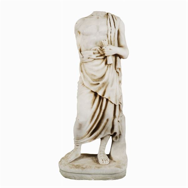 A marble torso