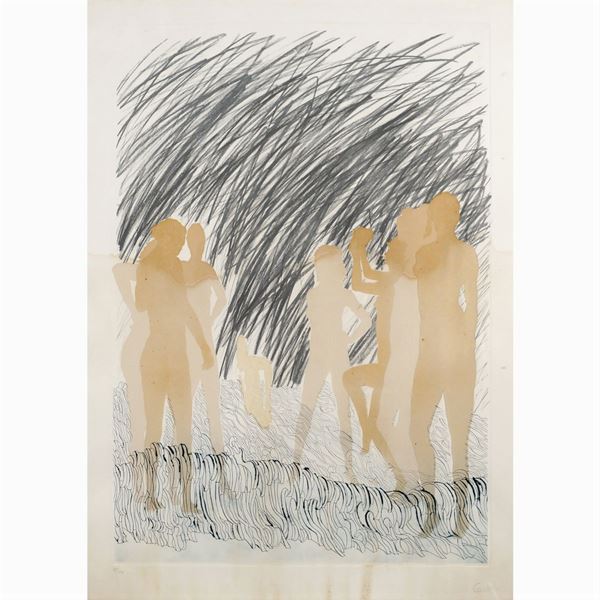 Mario Ceroli : Mario Ceroli  (Castelfrentano 1938)  - Asta DESIGN | ARTI DECORATIVE DEL 900 - Colasanti Casa d'Aste