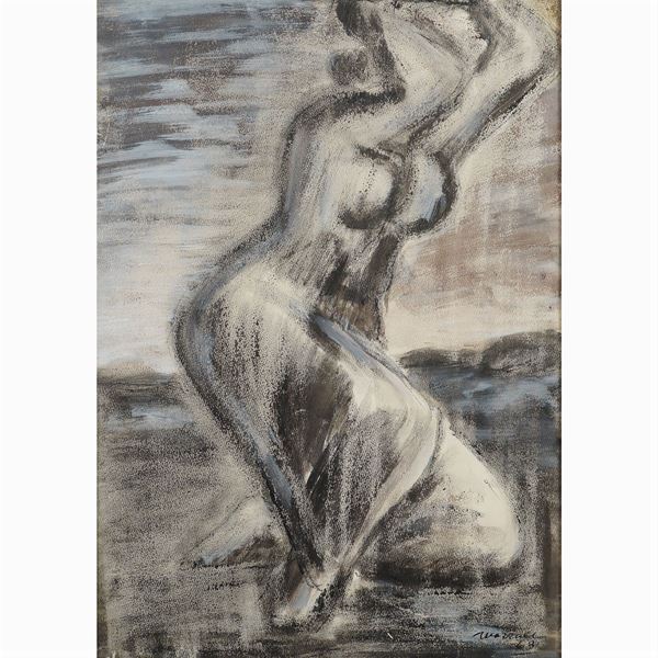Giuseppe Mazzullo  (Graniti, 1913 - Taormina 1988)  - Auction Design - modern and contemporary art - Colasanti Casa d'Aste