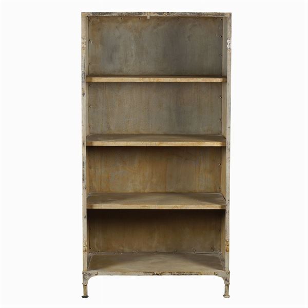 An industrial design bookcase
