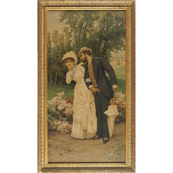 Raffaele Armenise  (Bari 1852 - Malgrate 1925)  - Auction Fine Art from Villa Astor and other private collections - Colasanti Casa d'Aste
