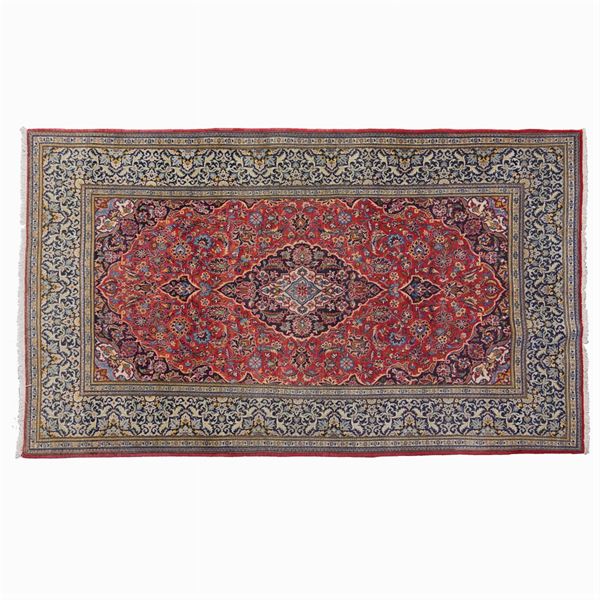 Kashan carpet  (Persia, old manifacture)  - Auction Fine Art from Villa Astor and other private collections - Colasanti Casa d'Aste