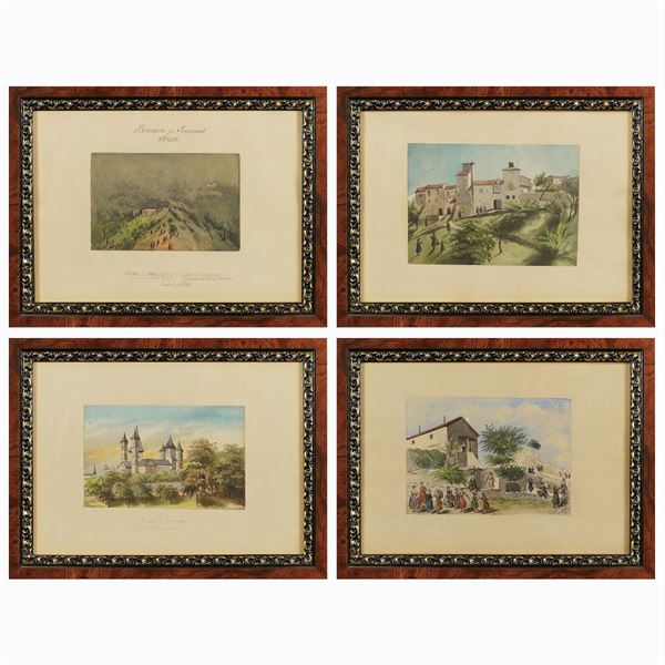 E. Begue  (France, end 19th century)  - Auction Fine Art from Villa Astor and other private collections - Colasanti Casa d'Aste