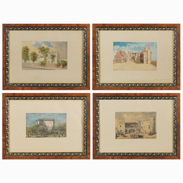 E. Begue  (France, end 19th century)  - Auction Fine Art from Villa Astor and other private collections - Colasanti Casa d'Aste