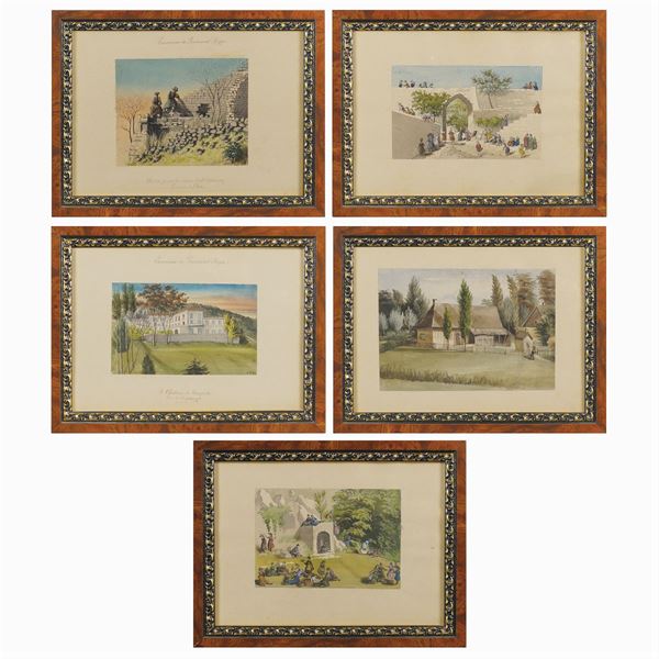 E. Begue  (France, end 19th century)  - Auction Fine Art from Villa Astor and other private collections - Colasanti Casa d'Aste