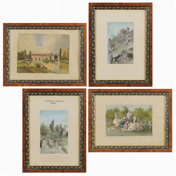 E. Begue  (france, end 19th century)  - Auction Fine Art from Villa Astor and other private collections - Colasanti Casa d'Aste