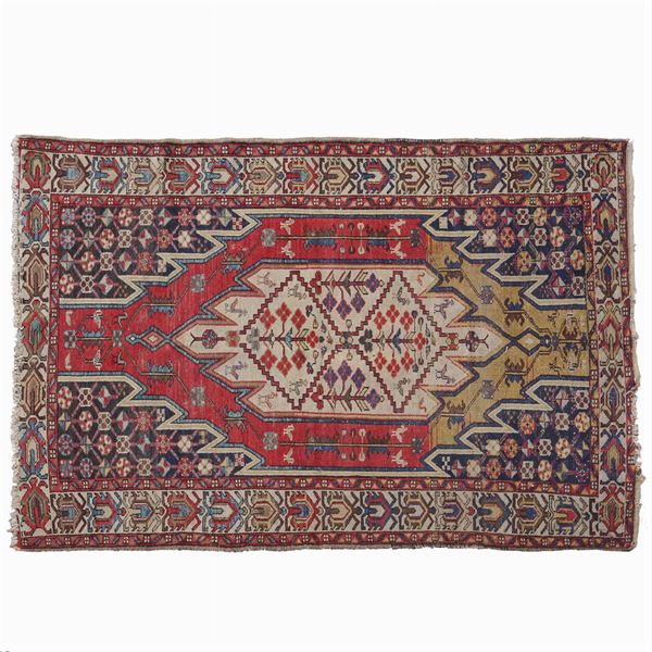 An oriental carpet