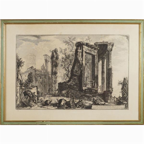 Francesco piranesi  (Roma, 1756 - Parigi 1810)  - Auction Fine Art from Villa Astor and other private collections - Colasanti Casa d'Aste