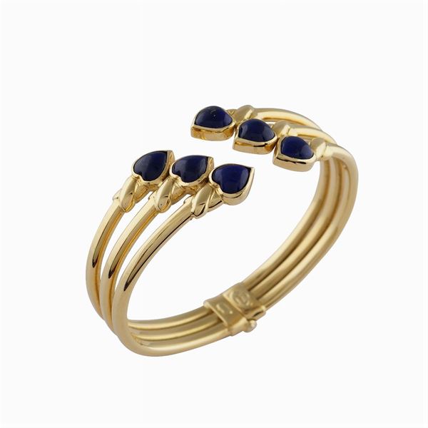 18kt gold bangle bracelet