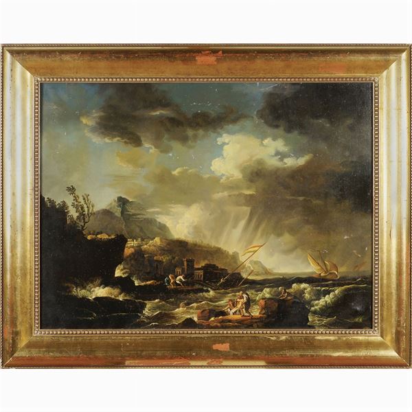European painter  (19th century)  - Auction Fine Art from Villa Astor and other private collections - Colasanti Casa d'Aste