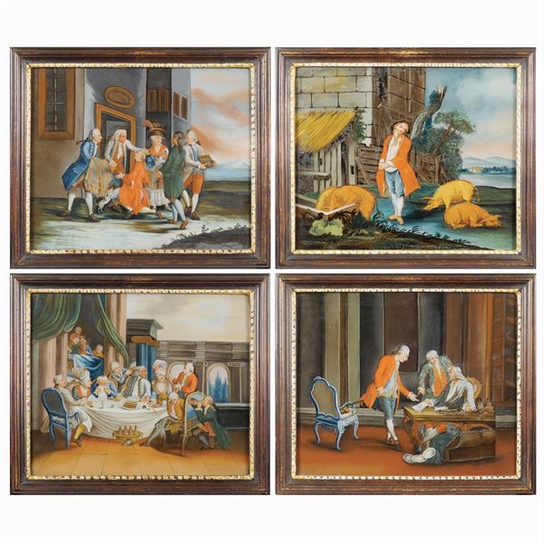 French school  (18th century)  - Auction Fine Art from Villa Astor and other private collections - Colasanti Casa d'Aste