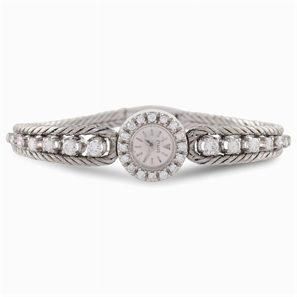 Piaget, 18kt white gold ladies watch