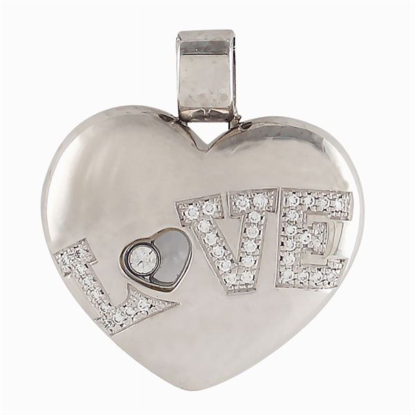 Chopard, "Happy Diamonds" collection pendant