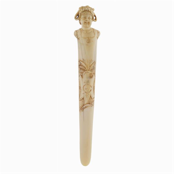 A bone paper knife