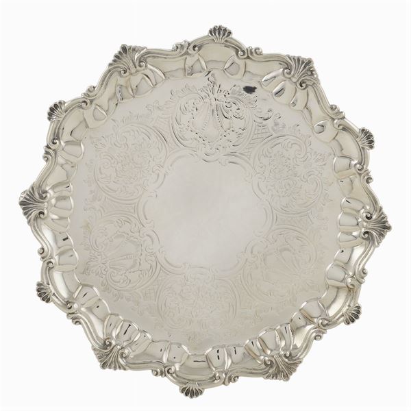 Piccolo salver in argento