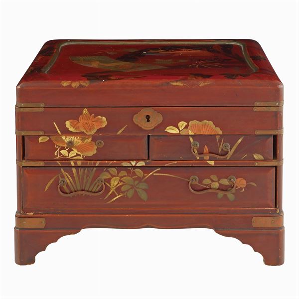 A laquer box  (Cina, 20th century)  - Auction Fine Art from Villa Astor and other private collections - Colasanti Casa d'Aste