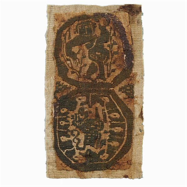 Frammento di tessuto Copto