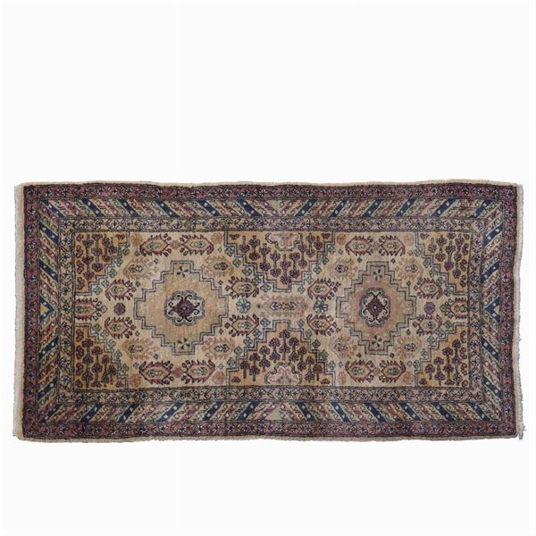 An oriental carpet