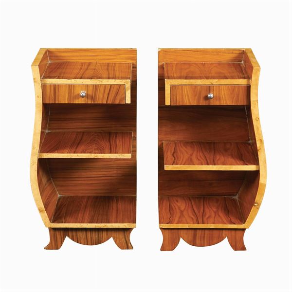 A pair of Decò style night stands