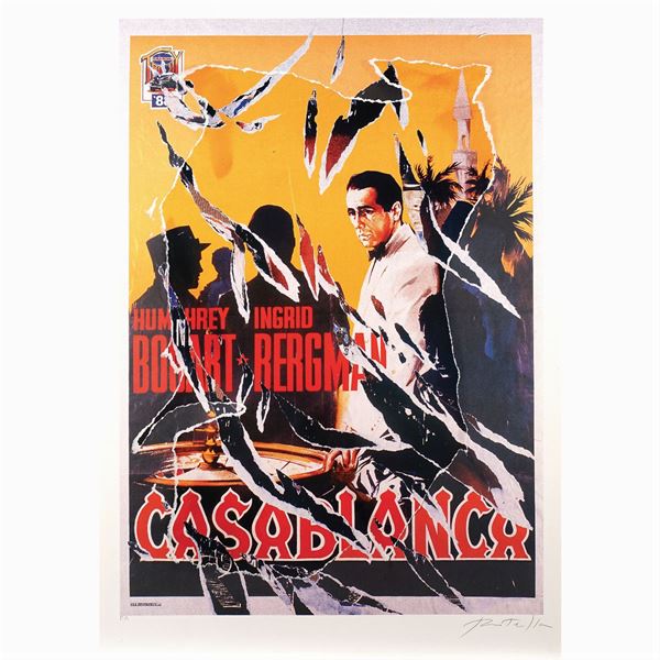 Mimmo Rotella : Mimmo Rotella  (Catanzaro 1918 - Milano 2006)  - Auction Design - modern and contemporary art - Colasanti Casa d'Aste