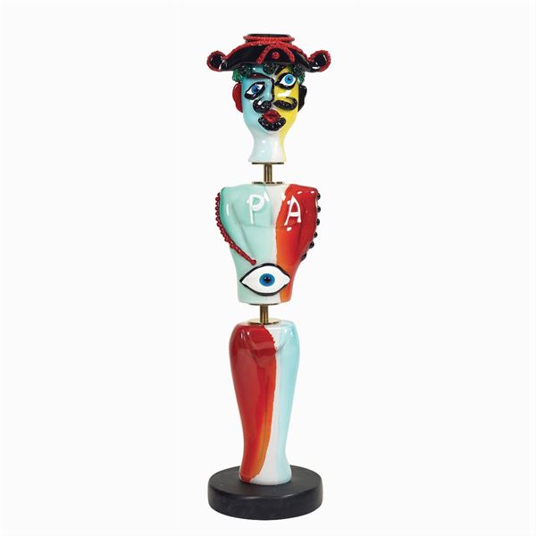 Scultura in vetro Murano