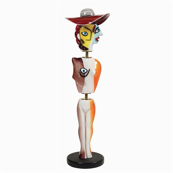 A Murano glass sculpture