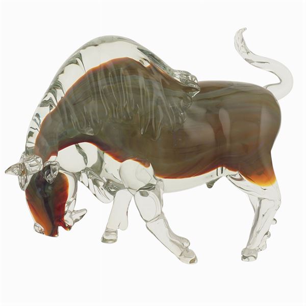 A Murano glass sculpture