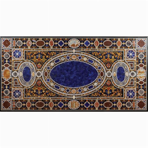 Rectangular black marble top  (20th century)  - Auction Fine Art From a Tuscan Property - Colasanti Casa d'Aste