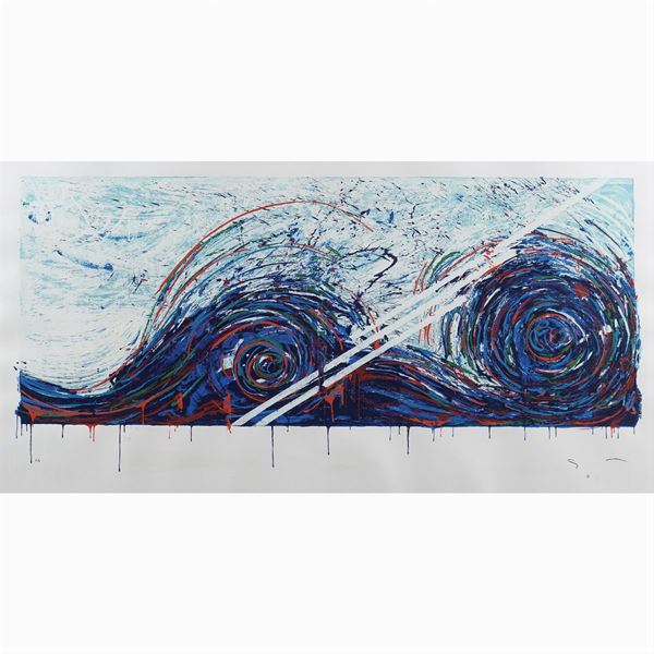 Mario Schifano : Mario Schifano  (Homs 1934 - Roma 1998)  - Asta DESIGN | ARTI DECORATIVE DEL 900 - Colasanti Casa d'Aste