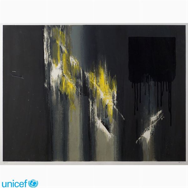 Ennio Finzi : Ennio Finzi  (Venezia 1931)  - Asta OPERE PROVENIENTI DA DONAZIONI UNICEF - Colasanti Casa d'Aste