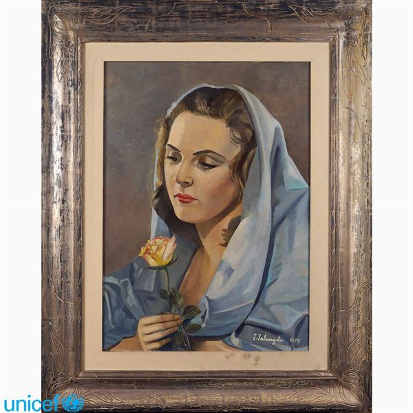 Ferdinando Falangola : Ferdinando Falangola  (ROMA 1904 - 1985)  - Auction Online auction with selected works of art from Unicef donations (lots 1 -193) - Colasanti Casa d'Aste