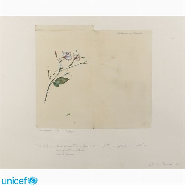 Pittore contemporaneo  (Italia, XX Sec.)  - Asta OPERE PROVENIENTI DA DONAZIONI UNICEF - Colasanti Casa d'Aste