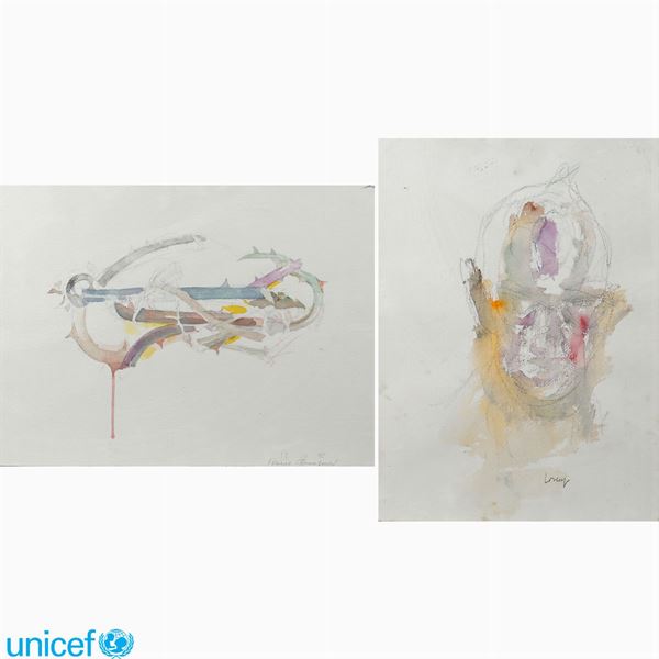 Lorenzo Tornabuoni : Lorenzo Tornabuoni  (Roma 1934 - 2004)  - Auction Online auction with selected works of art from Unicef donations (lots 1 -193) - Colasanti Casa d'Aste