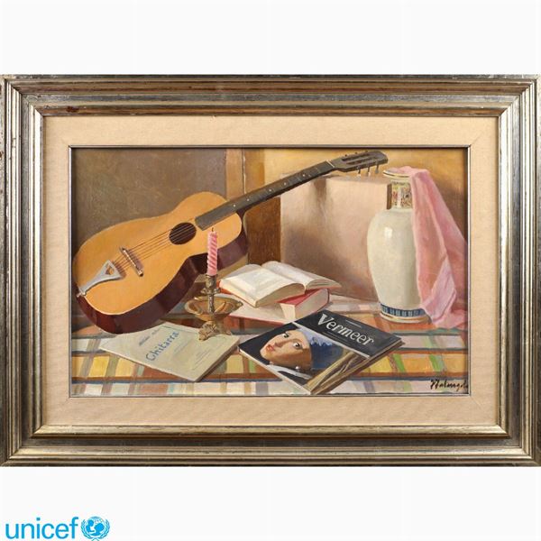 Ferdinando Falangola : Ferdinando Falangola  (ROMA 1904 - 1985)  - Auction Online auction with selected works of art from Unicef donations (lots 1 -193) - Colasanti Casa d'Aste