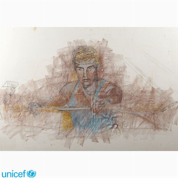 Lorenzo Tornabuoni : Lorenzo Tornabuoni  (Roma 1934 - 2004)  - Auction Online auction with selected works of art from Unicef donations (lots 1 -193) - Colasanti Casa d'Aste