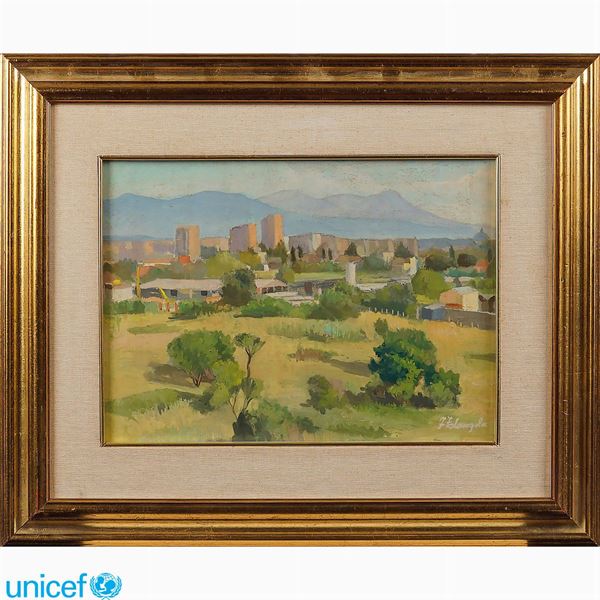 Ferdinando Falangola : Ferdinando Falangola  (ROMA 1904 - 1985)  - Auction Online auction with selected works of art from Unicef donations (lots 1 -193) - Colasanti Casa d'Aste