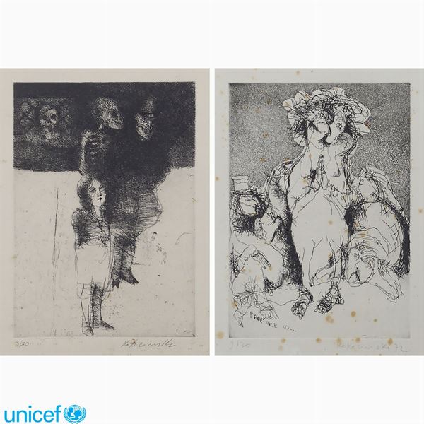 Alessandro Kokocinski : Alessandro Kokocinski  (Porto Recanati 1948 - Tuscania 2017)  - Asta OPERE PROVENIENTI DA DONAZIONI UNICEF - Colasanti Casa d'Aste