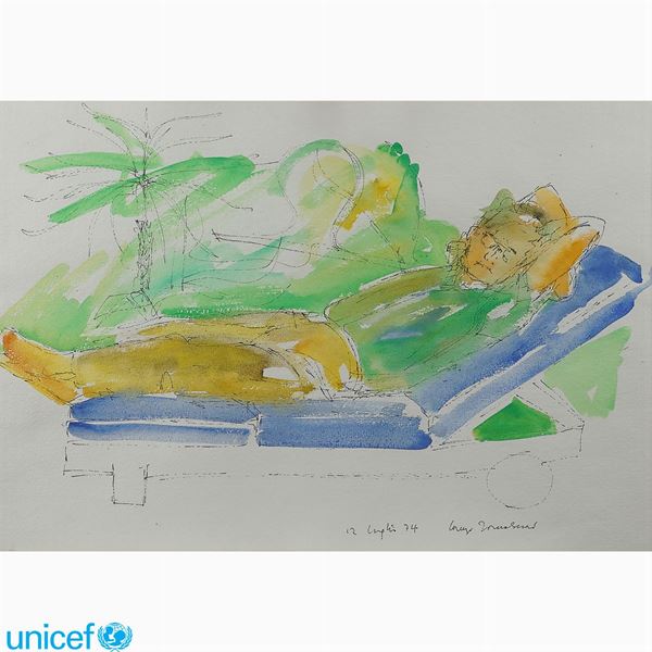 Lorenzo Tornabuoni : Lorenzo Tornabuoni  (Roma 1934 - 2004)  - Auction Online auction with selected works of art from Unicef donations (lots 1 -193) - Colasanti Casa d'Aste