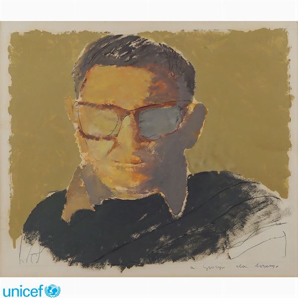 Lorenzo Tornabuoni : Lorenzo Tornabuoni  (Roma 1934 - 2004)  - Auction Online auction with selected works of art from Unicef donations (lots 1 -193) - Colasanti Casa d'Aste