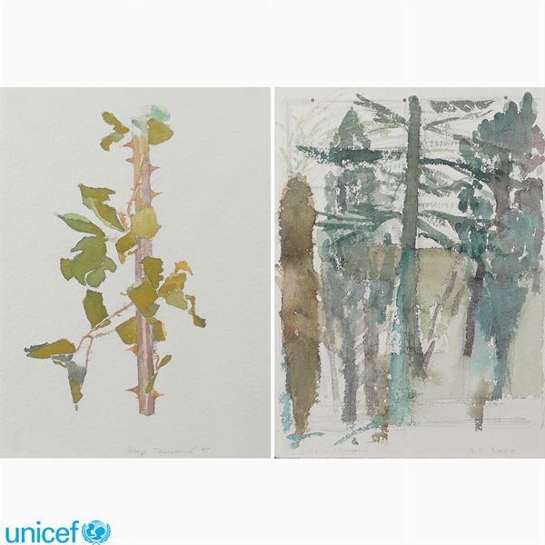 Lorenzo Tornabuoni : Lorenzo Tornabuoni  (Roma 1934 - 2004)  - Auction Online auction with selected works of art from Unicef donations (lots 1 -193) - Colasanti Casa d'Aste