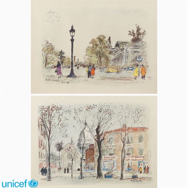 Michele Cascella : Michele Cascella, copy from  (Italy, 20th century)  - Auction Online auction with selected works of art from Unicef donations (lots 1 -193) - Colasanti Casa d'Aste