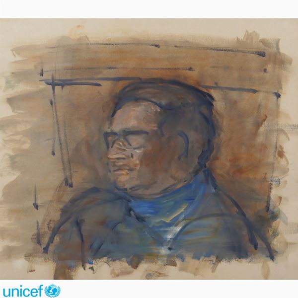 Lorenzo Tornabuoni : Lorenzo Tornabuoni  (Roma 1934 - 2004)  - Auction Online auction with selected works of art from Unicef donations (lots 1 -193) - Colasanti Casa d'Aste