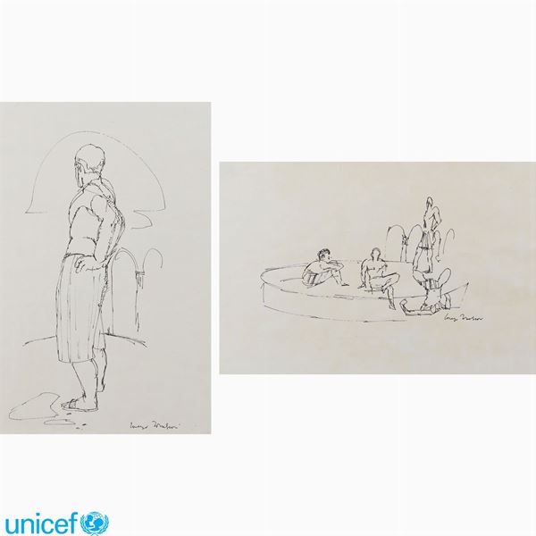 Lorenzo Tornabuoni : Lorenzo Tornabuoni  (Roma 1934 - 2004)  - Asta OPERE PROVENIENTI DA DONAZIONI UNICEF - Colasanti Casa d'Aste